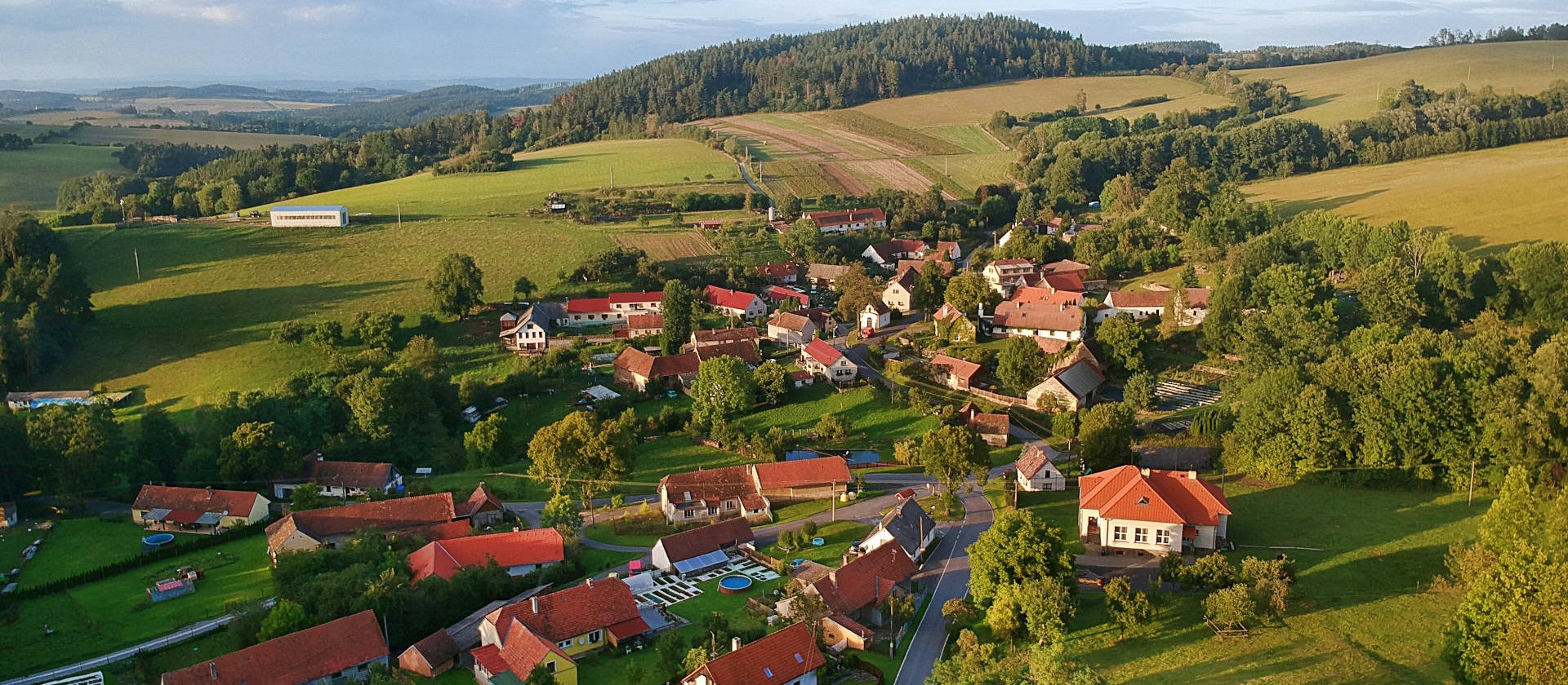 Letecký pohled